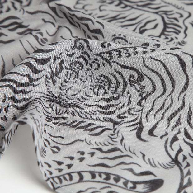 handkerchief／Tiger (Gray)
