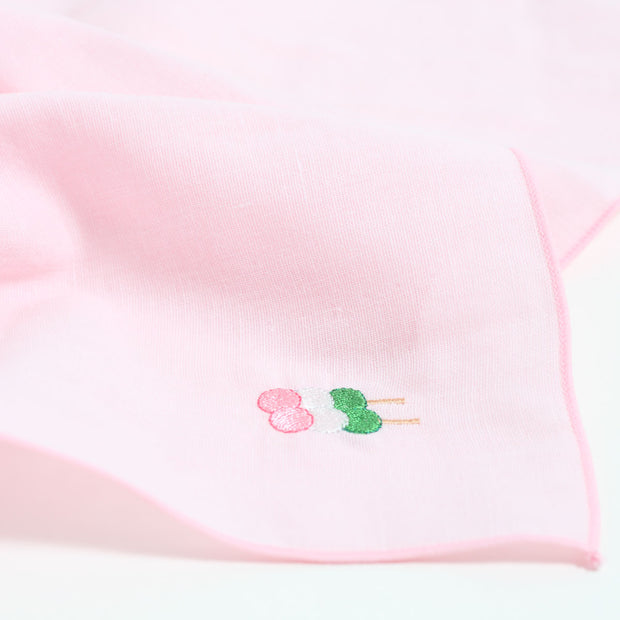 Handkerchief／3 Color Dumplings for Cherry Blossom Viewing