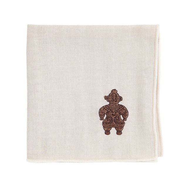 Gauze Handkerchief／The light-shielding device Clay Figure