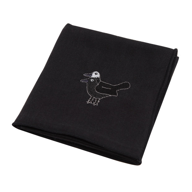 Gauze Handkerchief／Yogen no tori (Black)