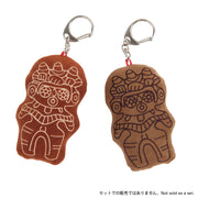 Keyholder／Horned Owl Like Clay Figure