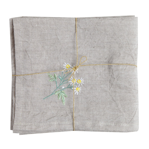 Tea Towel／"Nogiku" (Wild Chrysanthemum)
