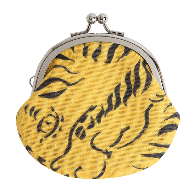 Mini Purse／Tiger (Yellow)
