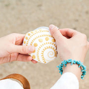 Mini Purse／Spiral Conch (White)