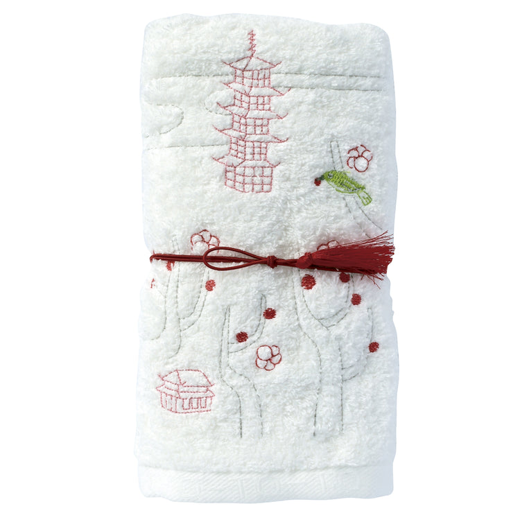 BABYL FACE TOWEL WHITE RED 白と赤セット CABIN TOWEL FACE TOWEL / WHITE – ROYAL-PHOENIX of the seas