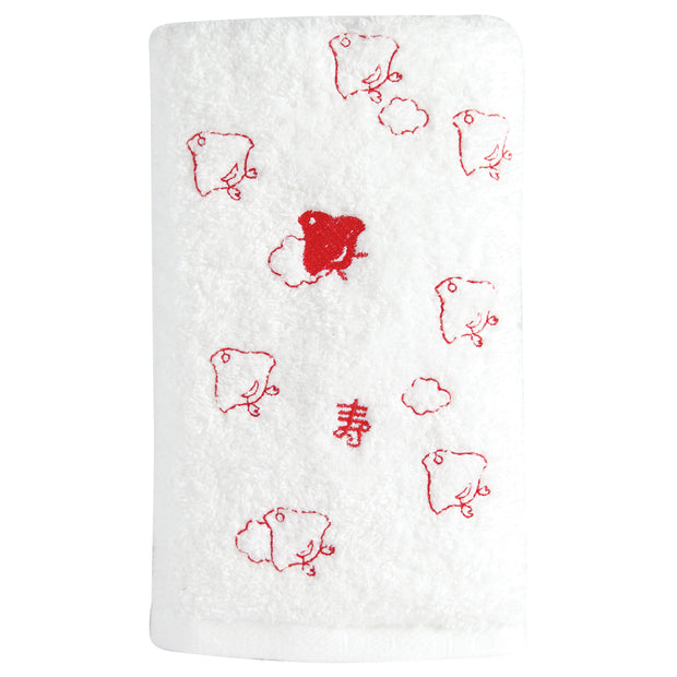 Face Towel／Plover[White]