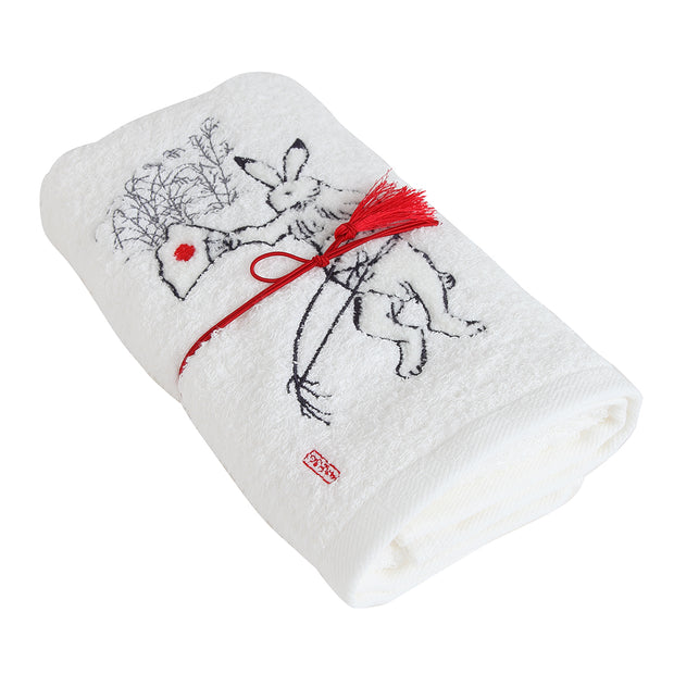 Face Towel／Choju-giga Rabbit