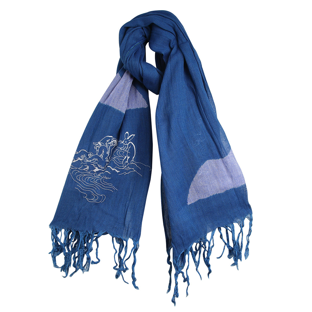 小物 sparse dyeing over stole Fashion Stole – KYO-TO-TO