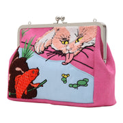 Clutch Bag／Goldfish & Cat