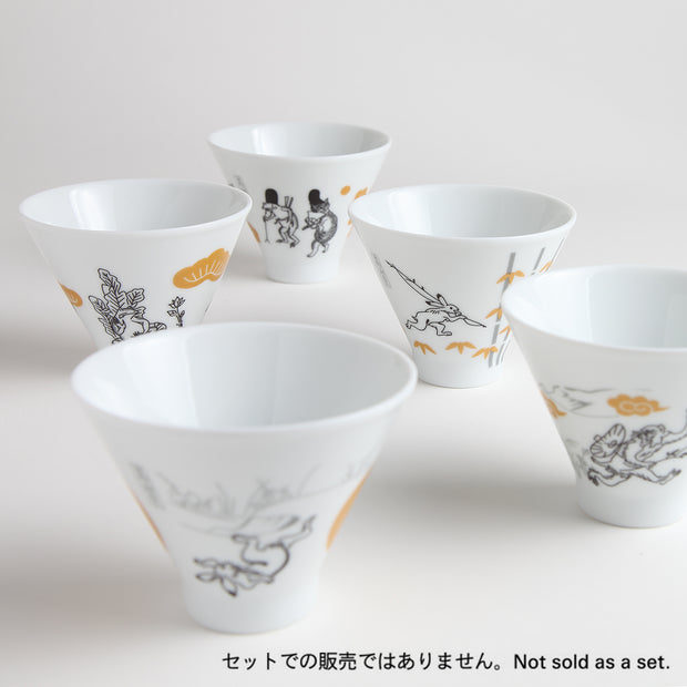 Sencha Tea Cup／Chased Monkey (Clouds)