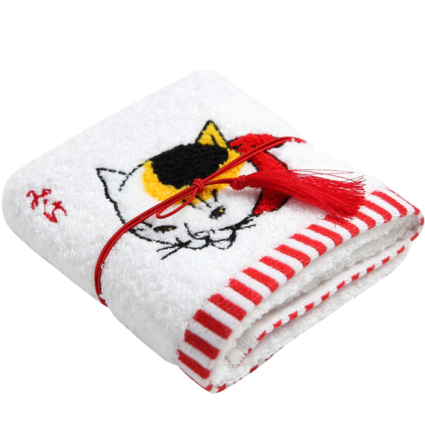 Hand Towel／"Mike" Japanese Bobtail