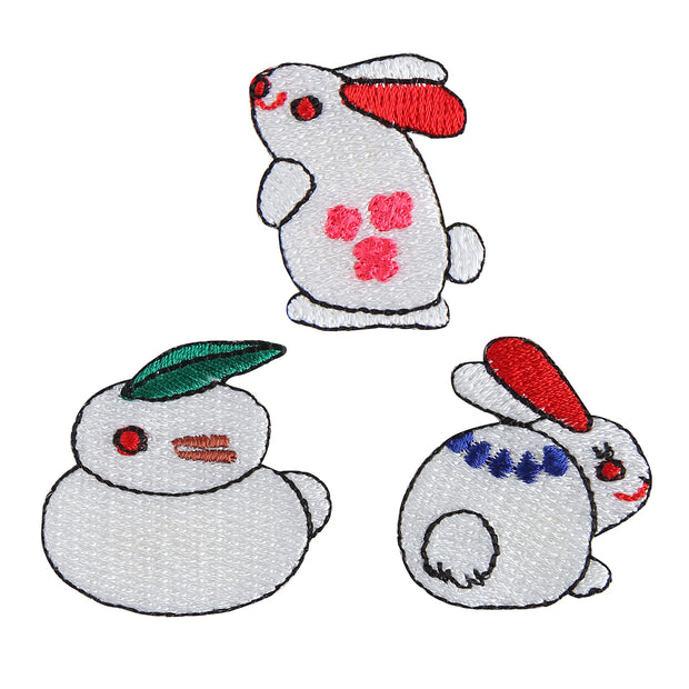 Patch／A set of 3 rabbits