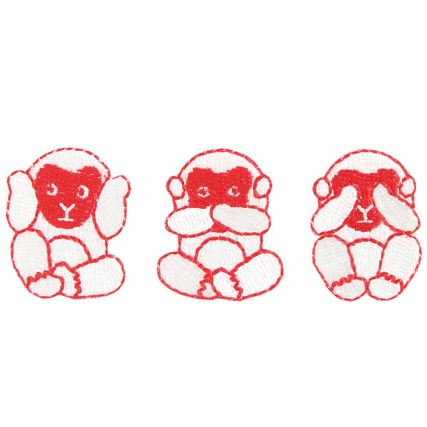 Patch／Three wise monkeys