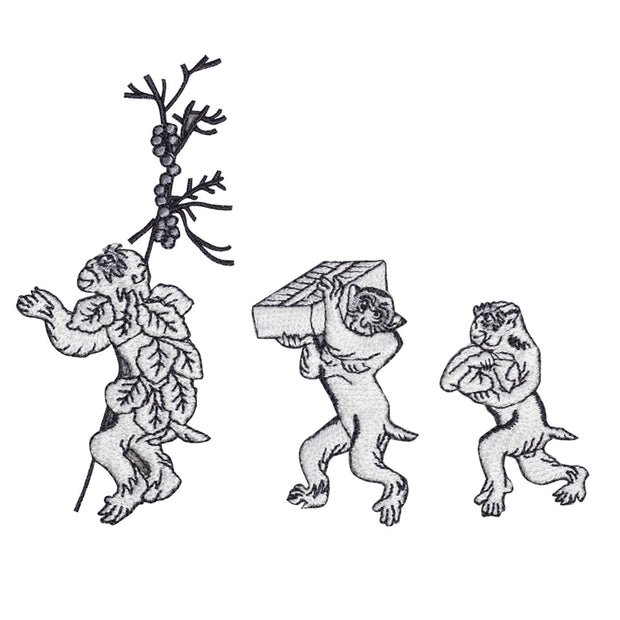 Patch Set／Three monkeys